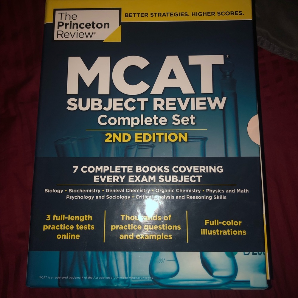 MCAT Subject Review Books